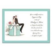 Couples Shower Invitations, Couple On A Box, Bonnie Marcus